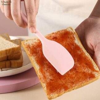 Cream Baking Scraper Non-stick Silicone Spatula