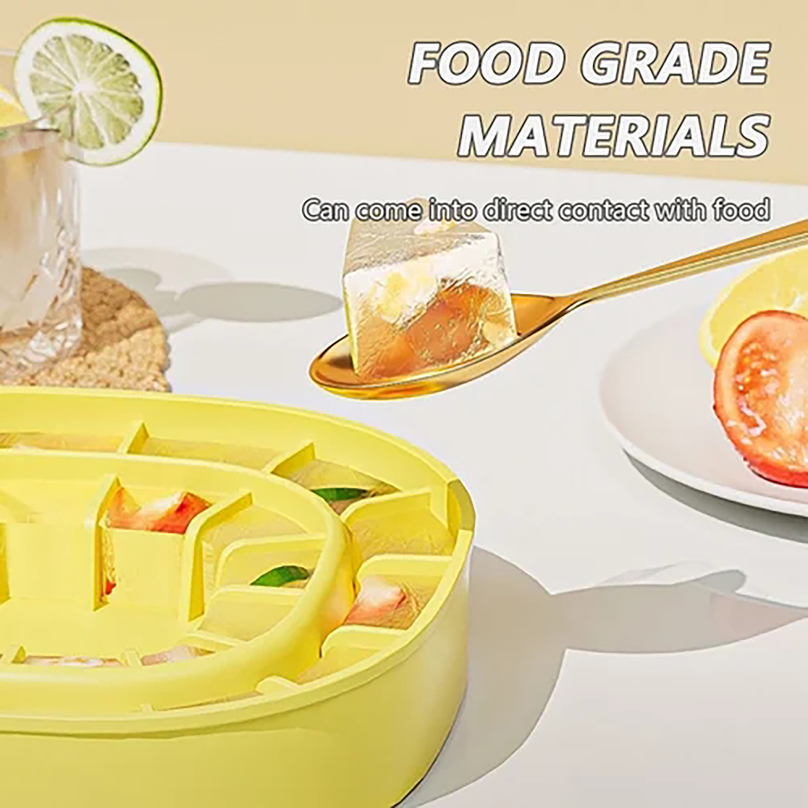 2 in 1 Folding Ice Cube Mould Bucket Large Capacity - Image 4