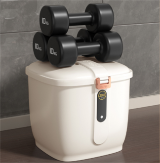 22 Lbs Rice Dispenser Grain Container