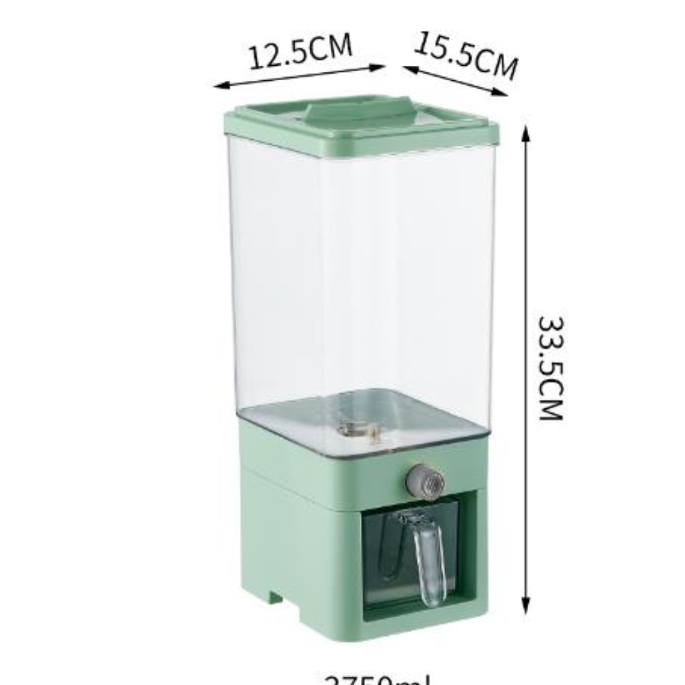 3.7L Rice Storage Container Household Cereal Dispenser Bucket - Image 5