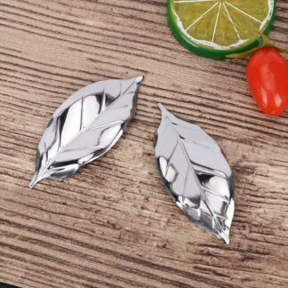 304 Stainless Steel Chopsticks Holder Stand Leaf Shape Chopstick Rest Rack