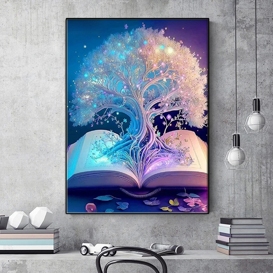 5D DIY Diamond Tree Painting