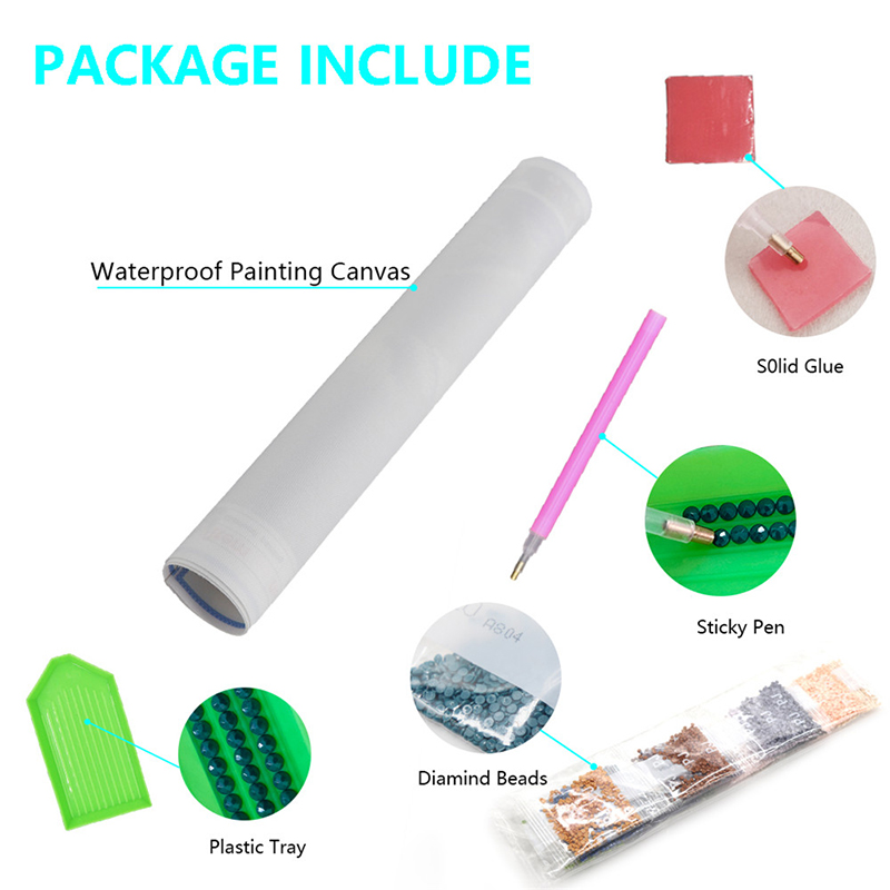 5D DIY Beautiful Lotus Full Diamond Painting Kit - Image 4