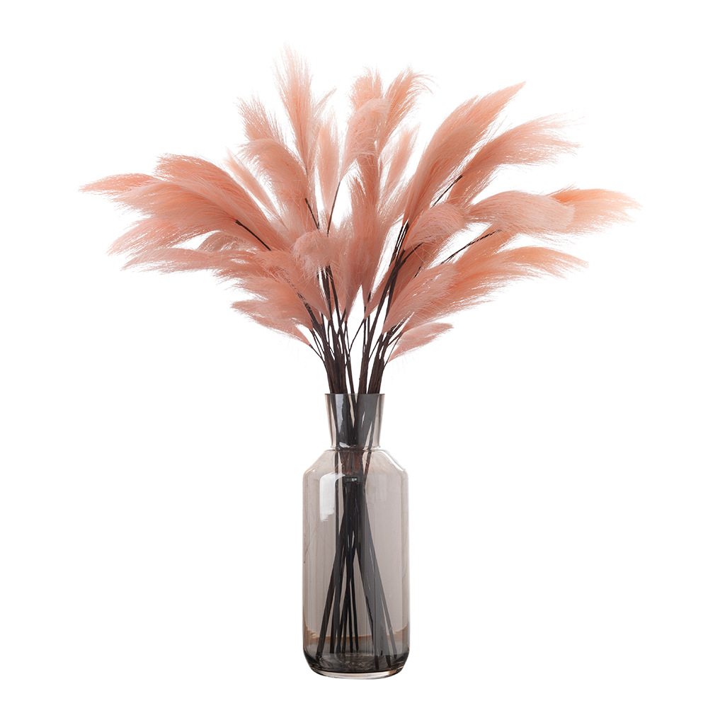 80cm Pink Pampas Decoration Artificial Flower - Image 2