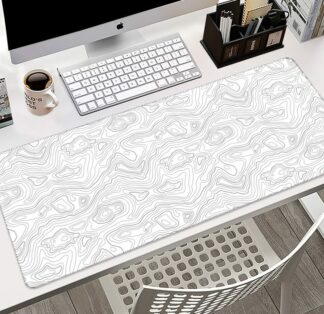 90x40cm Large Black and White Gaming Mouse Pad Gamer