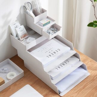 A4 Paper Organizer Document Plastic Case