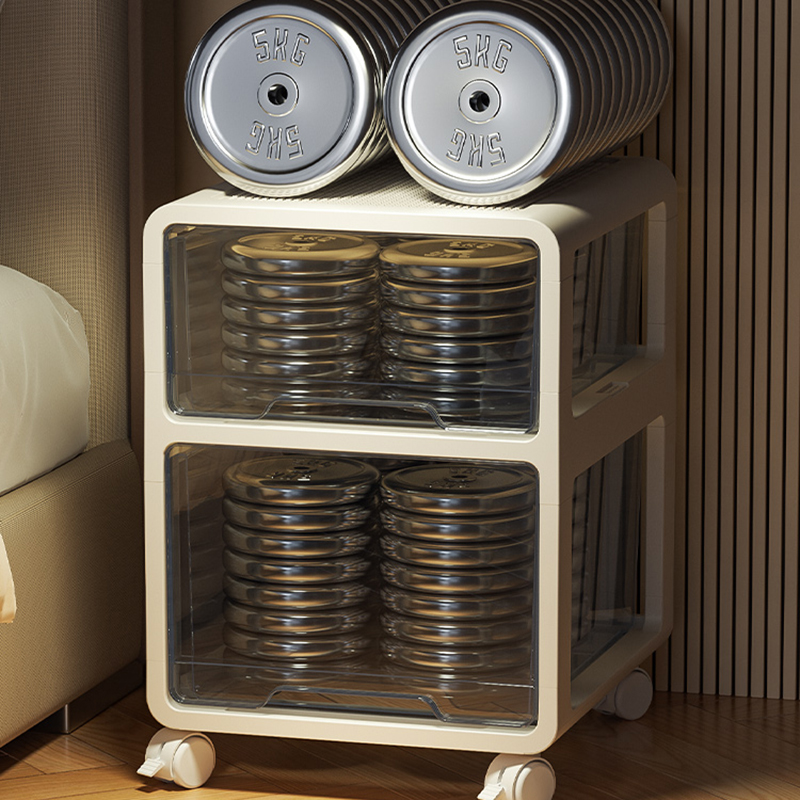 Acrylic Nightstands Drawer Modern Interior Decoration - Image 2