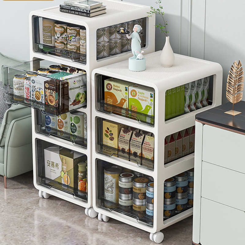 Acrylic Nightstands Drawer Modern Interior Decoration - Image 4