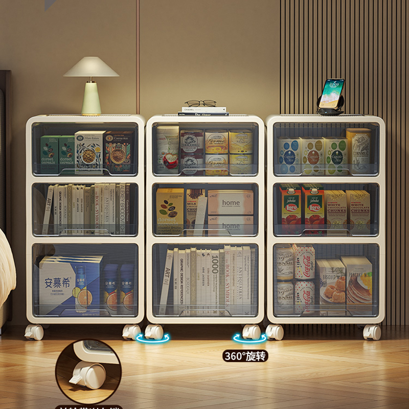 Acrylic Nightstands Drawer Modern Interior Decoration - Image 5