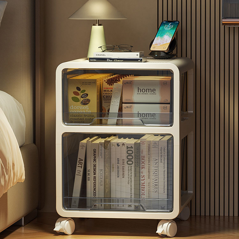 Acrylic Nightstands Drawer Modern Interior Decoration