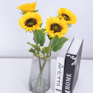 Artificial Sunflower Flower 46cm Highly Realistic Silk Daisies