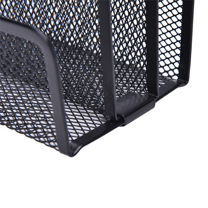 Black Metal Mesh Desk Organizer - Image 6