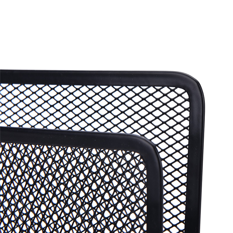 Black Metal Mesh Desk Organizer - Image 7