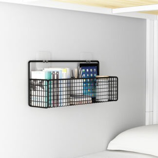 Black Wall Mounted Shelf Rack Home Accessories