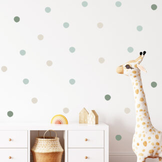 Boho Decor Polka Dot Wall Stickers