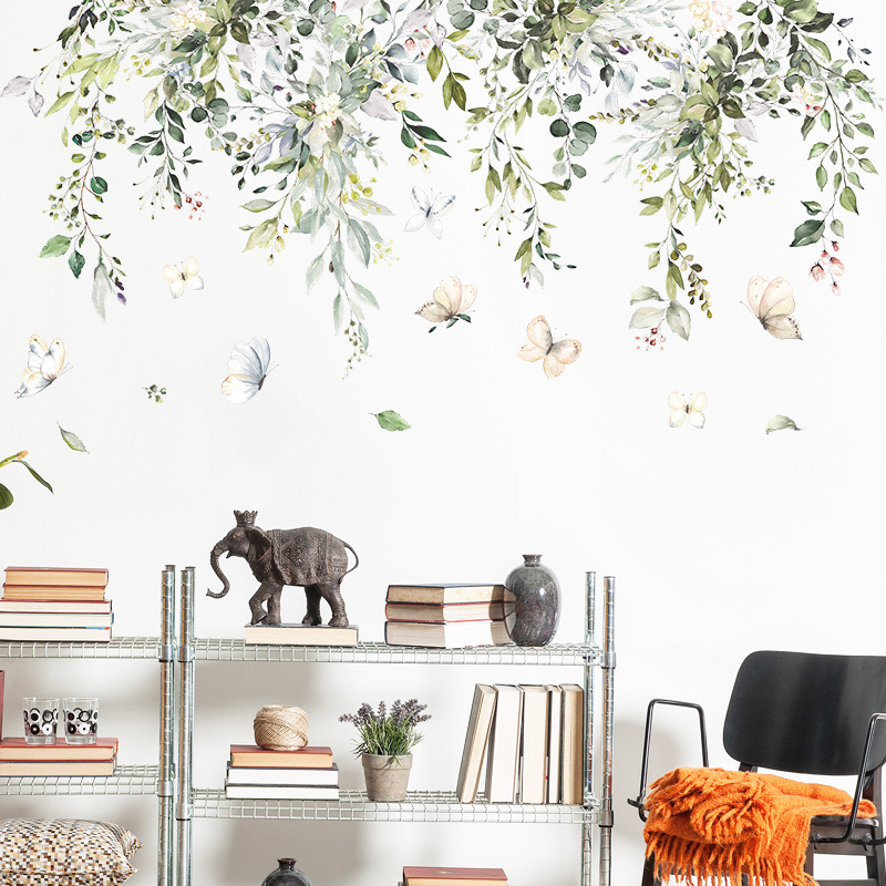 Branch Butterflies Removable Wall Stickers For Home Decor - Image 3