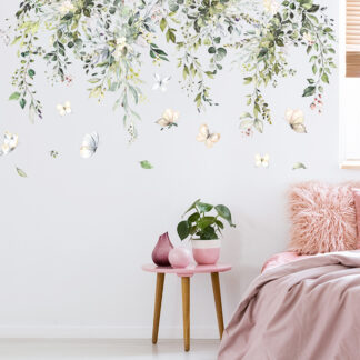 Branch Butterflies Removable Wall Stickers For Home Decor