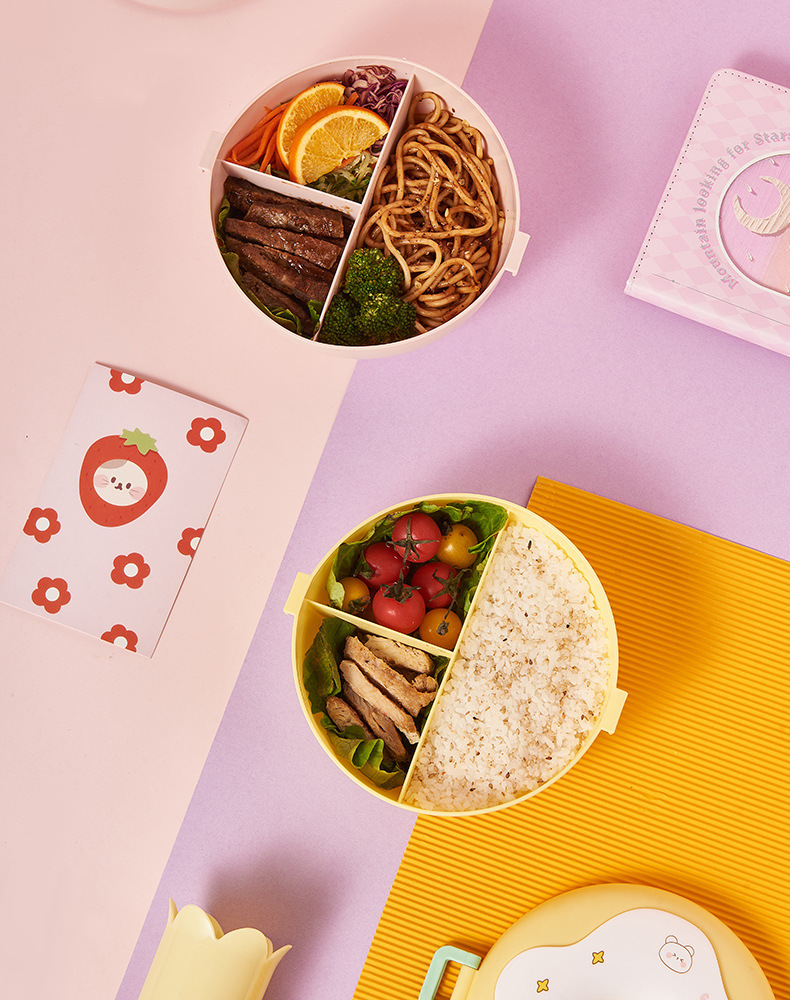 Cartoon Bento Lunch Box for Kids - Image 3