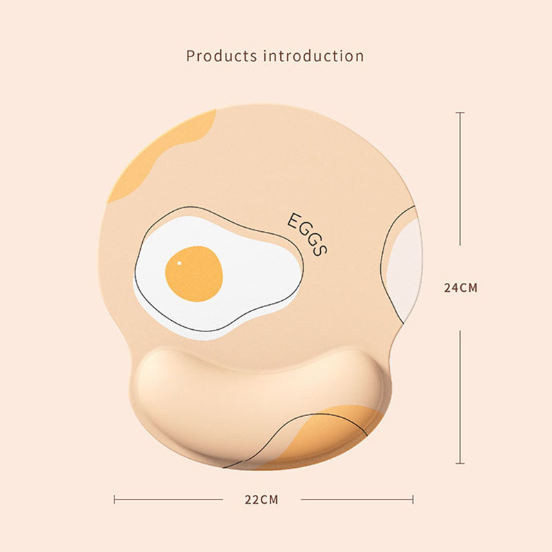 Cartoon Mouse Pad Keyboard Wrist Rest Hand Support Set - Image 3