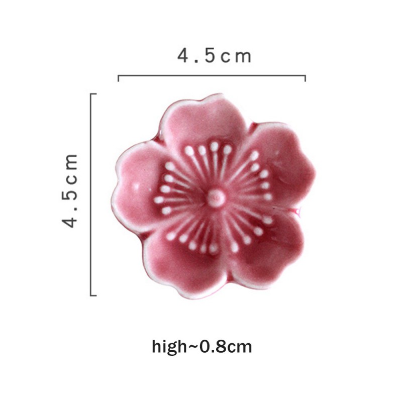 Ceramic Sakura Blossom Chopsticks Holder - Image 5