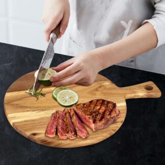Reusable Roud Wooden Chopping Board
