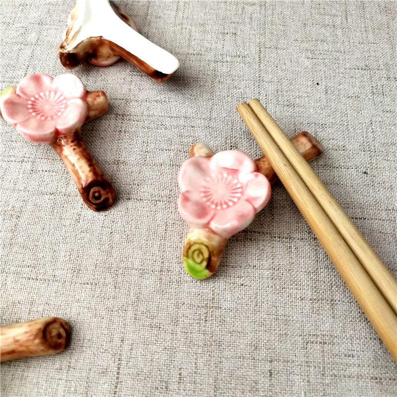 Creative Cherry Blossoms Chopstick Rest Rack - Image 4