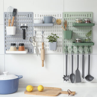 DIY Pegboard Accessories Hanging Shelf Storage Hooks