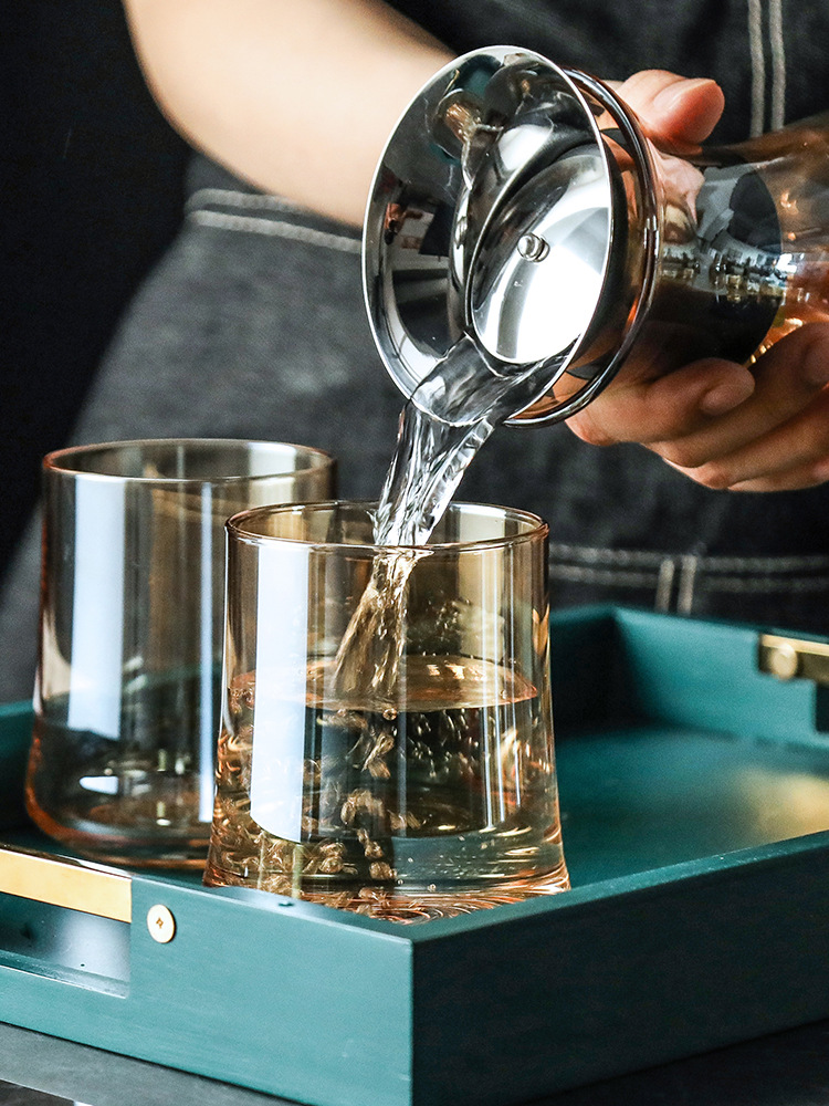 Denmark Glass Water Carafe with Steel Lid - Image 3