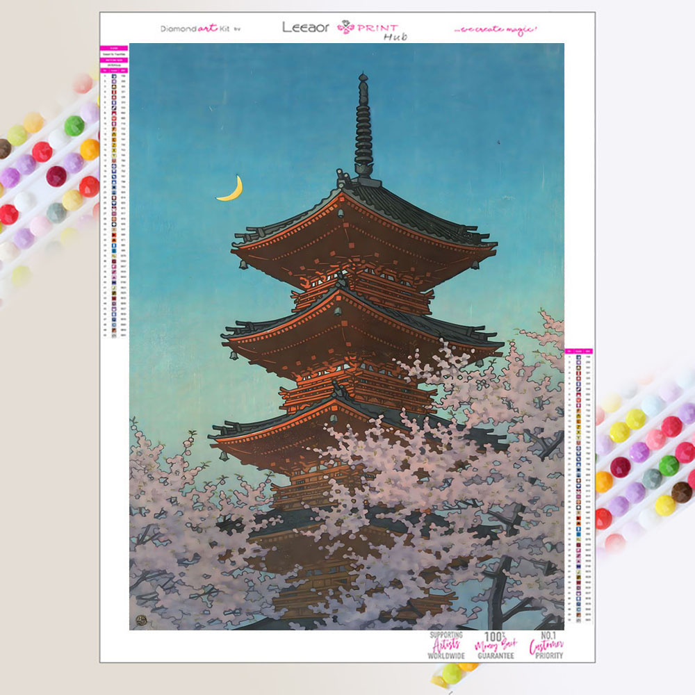 Architectural Landscape Illustration Series Diamond Painting - Image 2