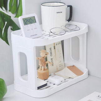 Double-layer Desk Organizer Rack