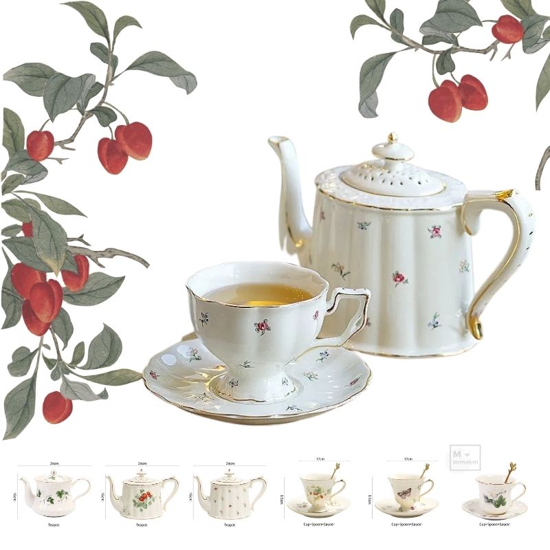 Europe Tea Cup And Saucers Set - Image 4