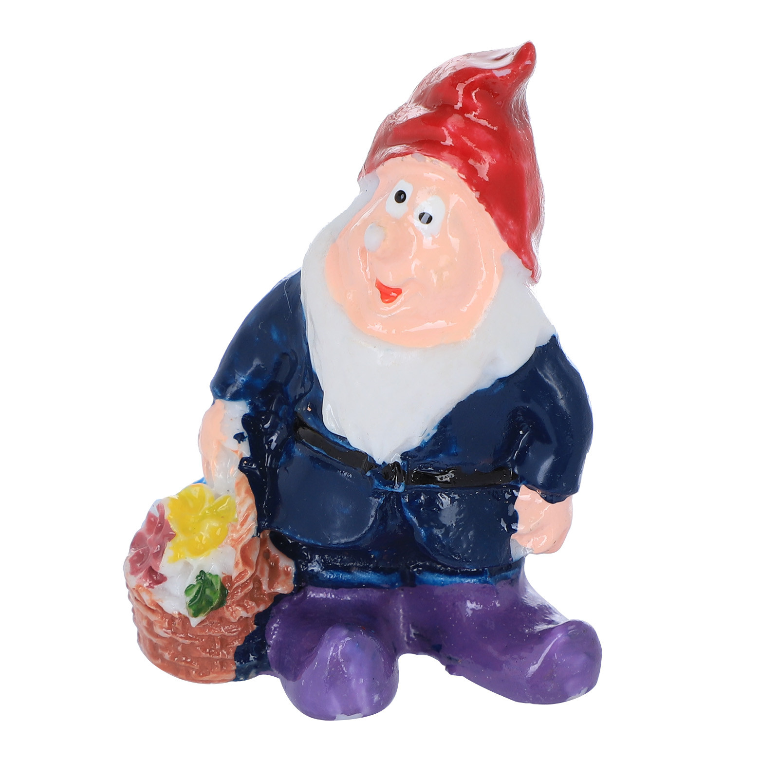 3PCS Little Gnome Figurines In The Funny Resin Fairy Garden - Image 4