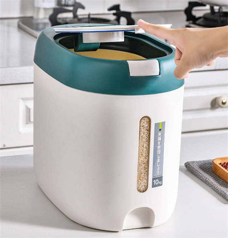 Kitchen Storage Nano Bucket Insect-Proof Moisture-Proof Rice Cylinder Food Storage - Image 2