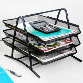 Meshwork File Shelf Storage Tray