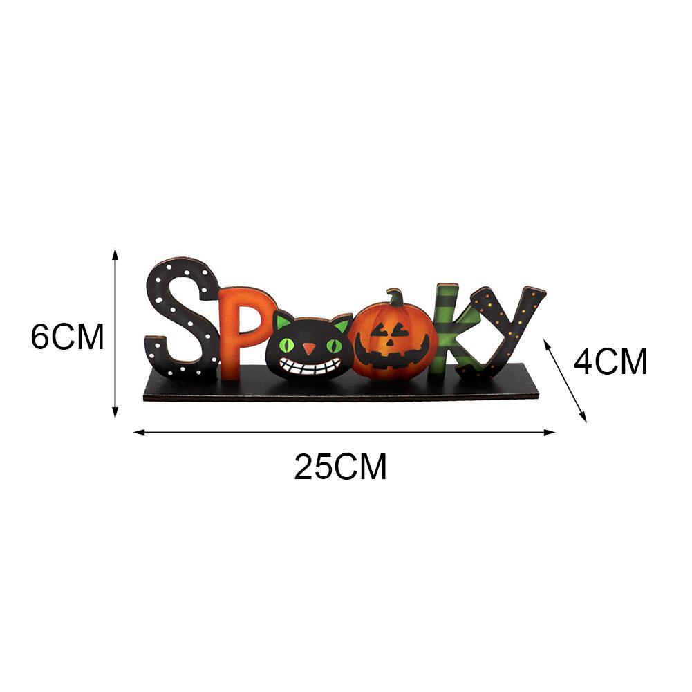 Halloween Letters Wooden Table Decoration - Image 6