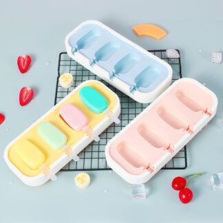 Healthy Cartoon Silicone Ice Cream Mold
