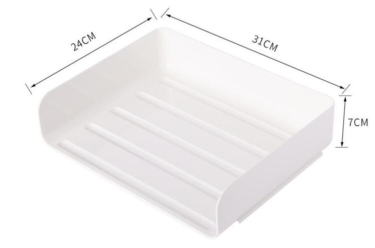 1pc Desktop File Tray Organizer A4 Document Paper Organizer - Image 7