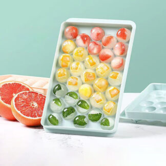 Ice Cube Tray PP Ice Cube Molds with Removable Lid