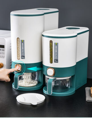 Japanese Sealed Press Type Large Capacity Rice Bucket