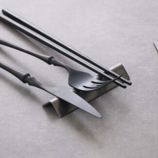 Japanese Style Creative Chopsticks Holder Stainless Steel Chopstick Rest