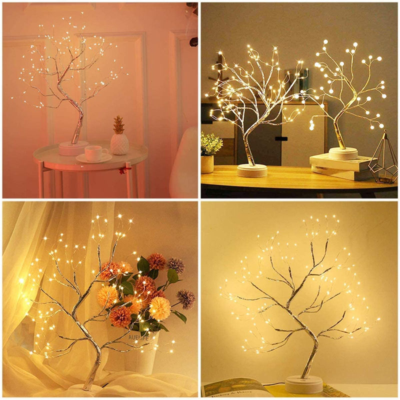 LED Mini Christmas Tree Lamp, Warm White - Image 4