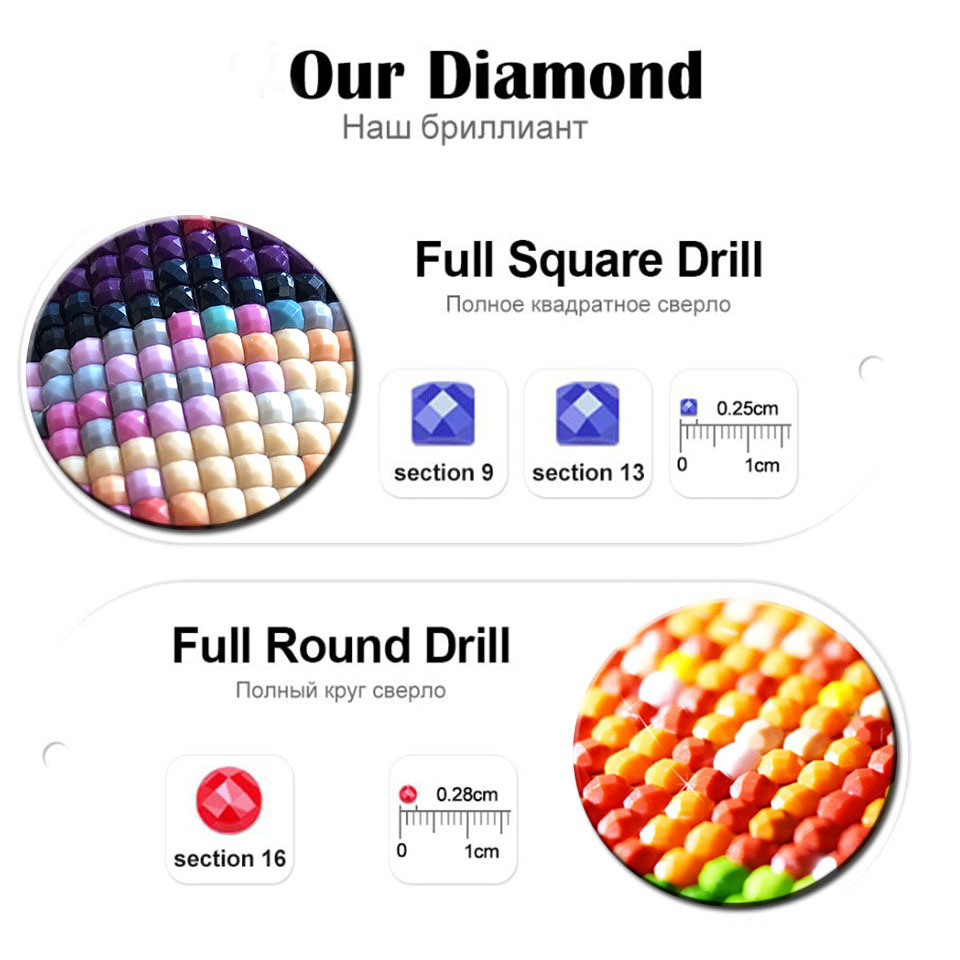 Large DIY Diamond Painting White Flower - Image 5