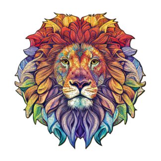 270PCS Colorful Lion DIY Wooden Jigsaw Puzzle