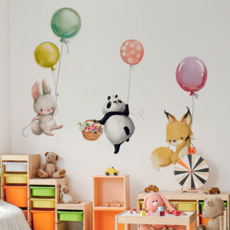 Lovely Animal Wall Sticker Nursery Home Decoration