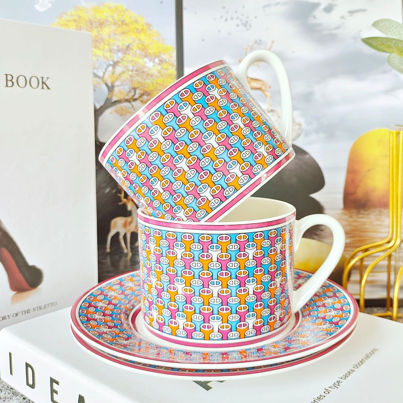 Luxury Pig Nose Ceramics Coffee Cup Set - Image 2