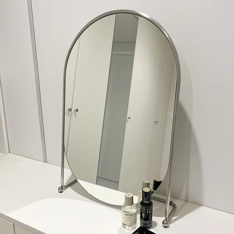 Korean Style Makeup Standing Mirror Desk Design - Image 2