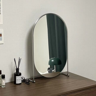 Korean Style Makeup Standing Mirror Desk Design