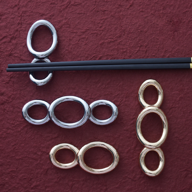 Metal Chopstick Ring Holder - Image 3