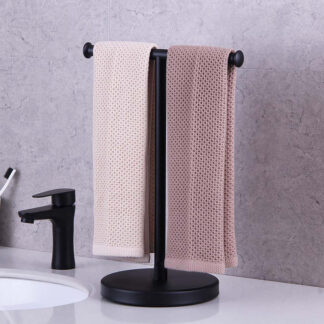Movable Free-Standing Hand Towel Holder Standing Tree Rack
