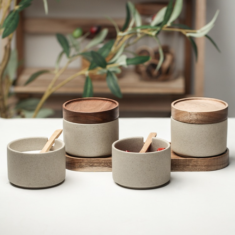 Ceramic Retro Seasoning Jar - Image 6